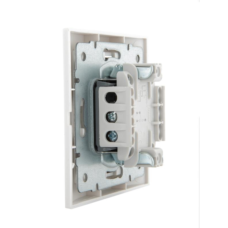 Выключатель проходной 1-кл. СП Дери 10А бел. LEZARD 702-0202-105