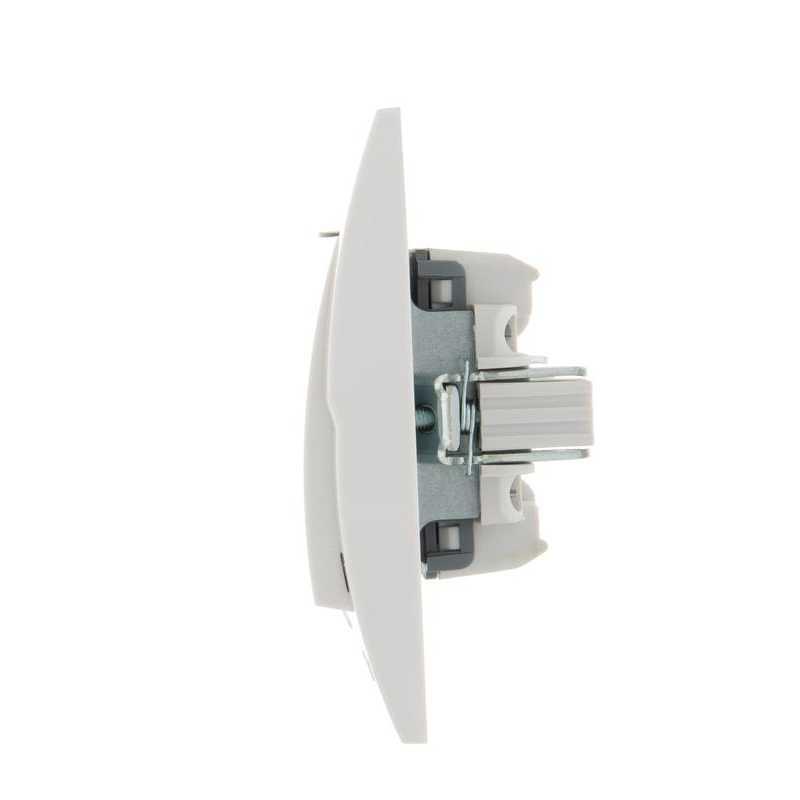 Выключатель проходной 2-кл. СП Дери 10А бел. LEZARD 702-0202-106