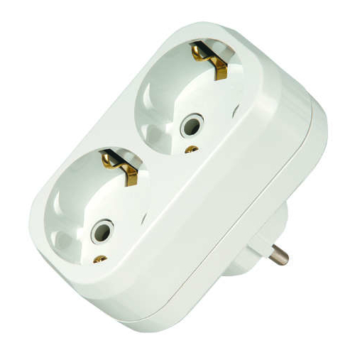 Разветвитель 2-м с заземл. Makel 10031