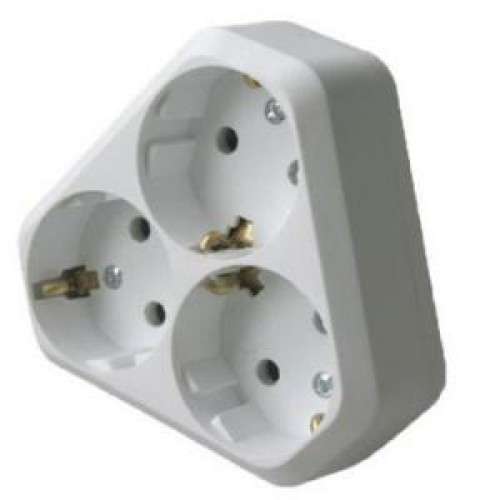 Разветвитель 3-м с заземлением (NEW)