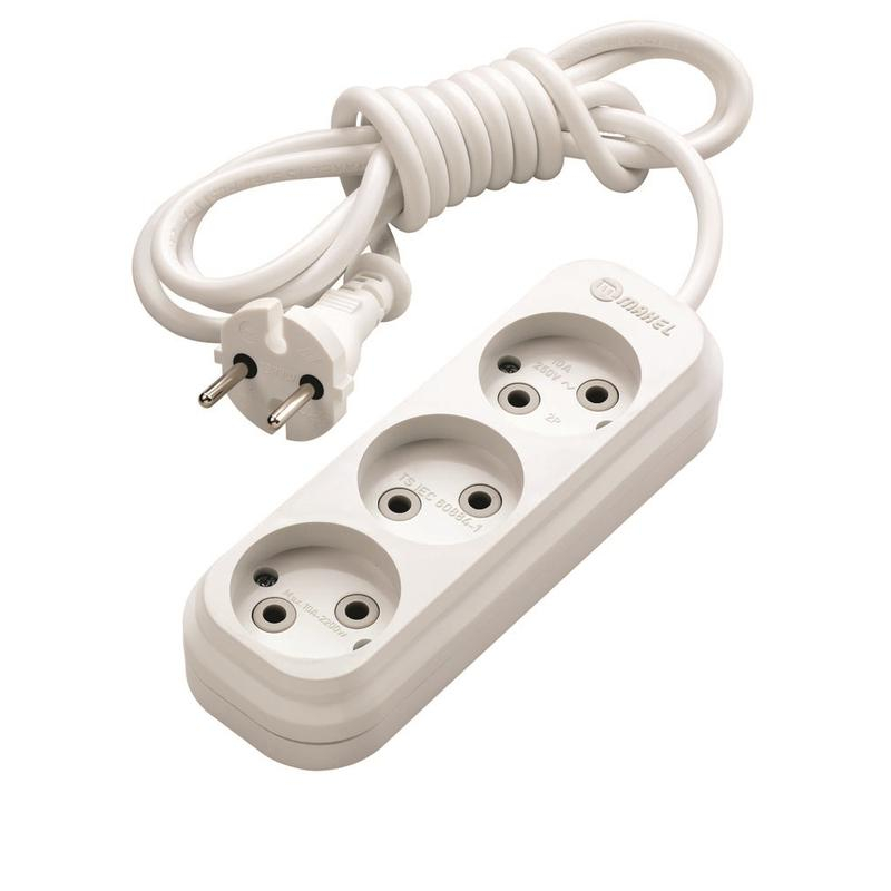 Удлинитель 3х10м без заземл. MAKEL MGP128