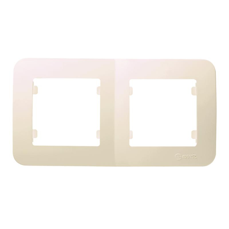 Рамка 2-м Lillium N крем. 55212