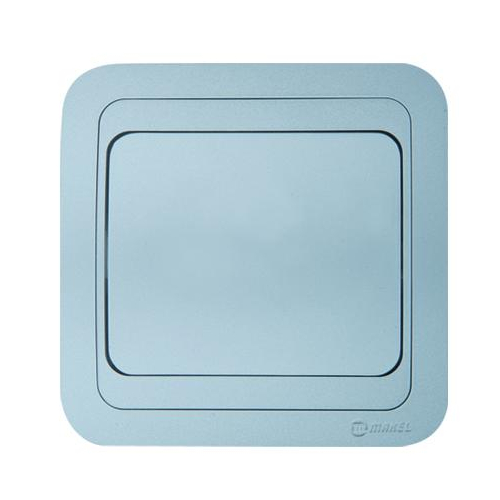 Выключатель 1-кл. СП Mimoza N 10А IP20 серебр./серебр. Makel 26601