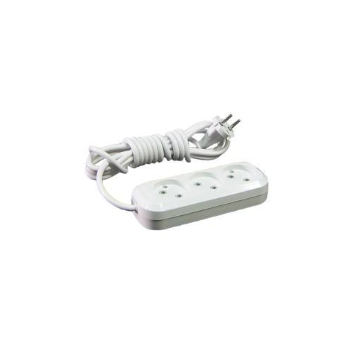 Удлинитель 3х7м без заземл. 10А IP20 MAKEL MGP127