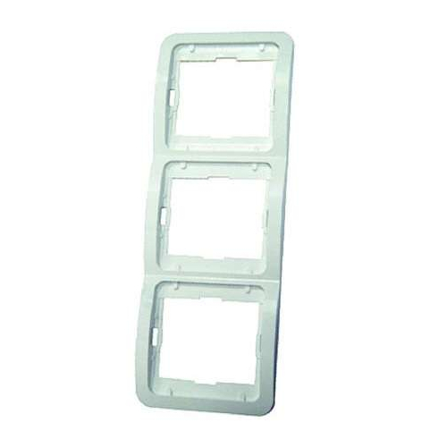 Рамка 3-м Mimoza верт. бел. Makel 22033