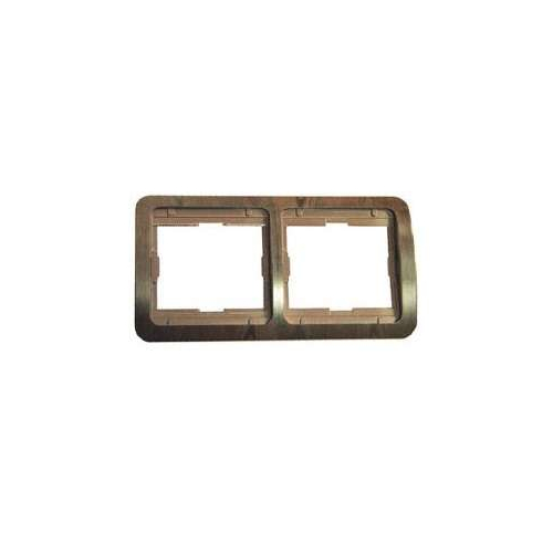 Рамка 2-м Mimoza N орех 24012