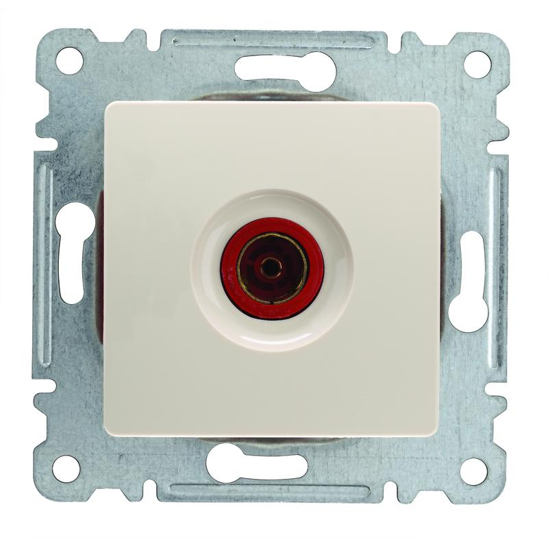 Механизм розетки TV Lillium прох. крем. 12db 30010007