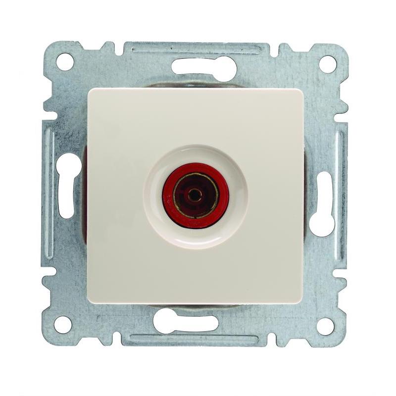 Механизм розетки TV Lillium конц. крем. 5db 30010027