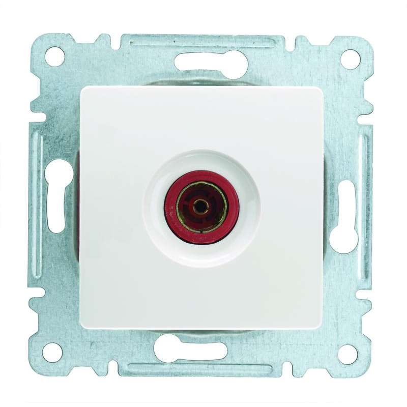 Механизм розетки TV Lillium конц. бел. 5db 30001027