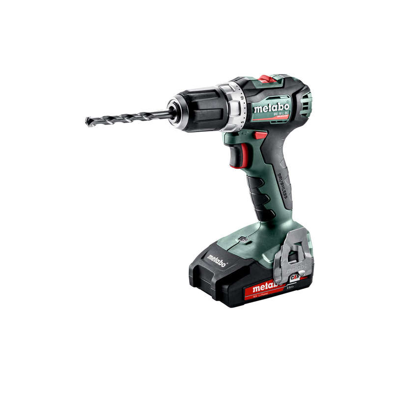 Дрель-шуруповерт аккумуляторная BS 18 L BL 2х2.0 LiIon кейс Metabo 602326500