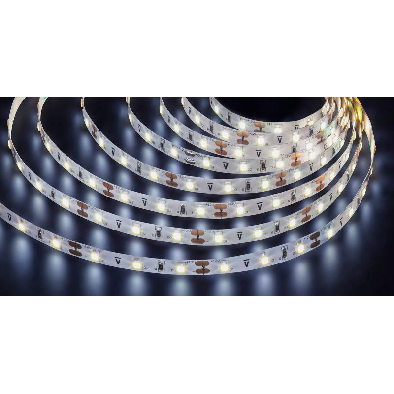 Лента светодиодная 71 762 NLS-3528CW60-4.8-IP20-12V R5 4.8Вт/м (уп.5м) Navigator 71762