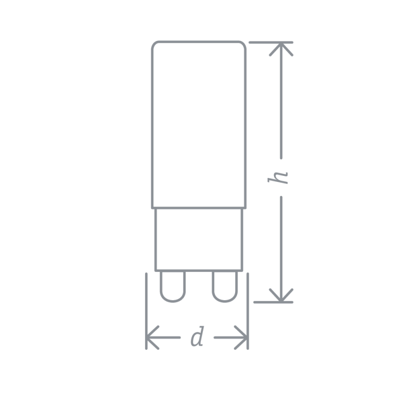 Лампа светодиодная 71 993 NLL-P-G9-3-230-3K 3Вт 3000К тепл. бел. G9 250лм 220-240В Navigator 71993