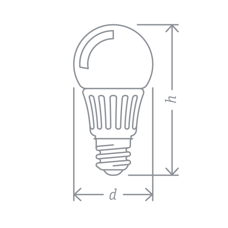 Лампа светодиодная 94 377 NLL-G45-5-230-2.7K-E27-DIMM 7Вт шар 2700К тепл. бел. E27 350лм 170-260В диммир. Navigator 94377