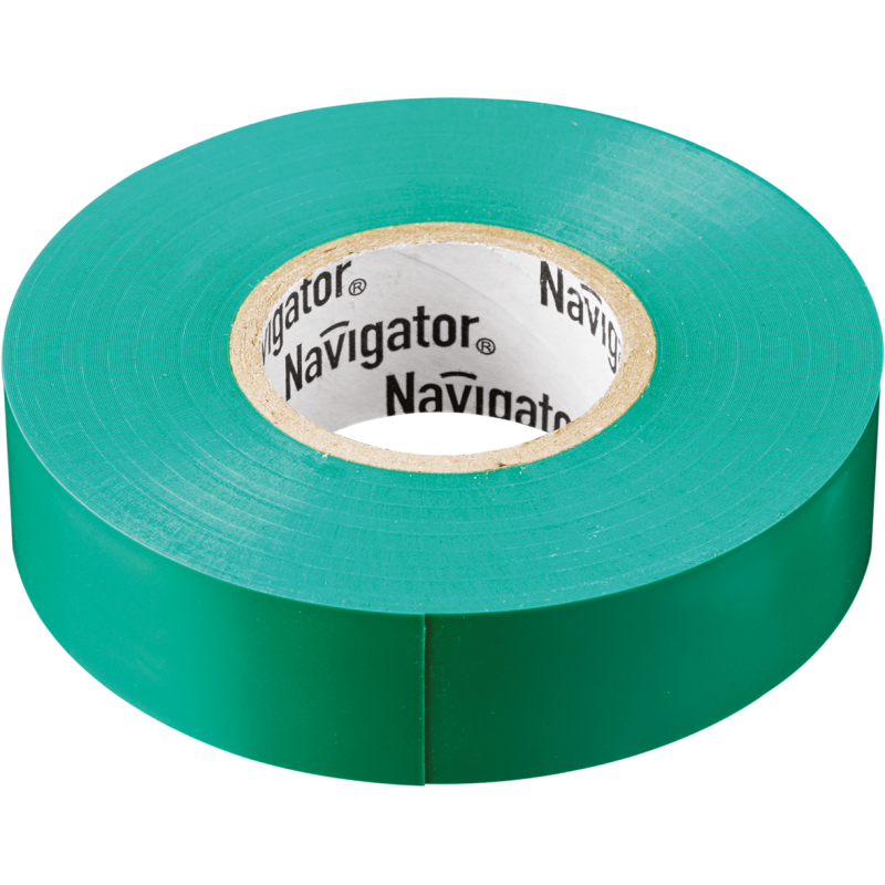 Изолента ПВХ 15мм (рул.10м) зел. NIT-B15-10/G Navigator 71232