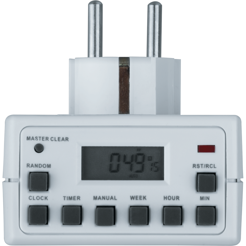 Таймер 61 556 NTR-E-S02-WH розет. электрон. Navigator 61556