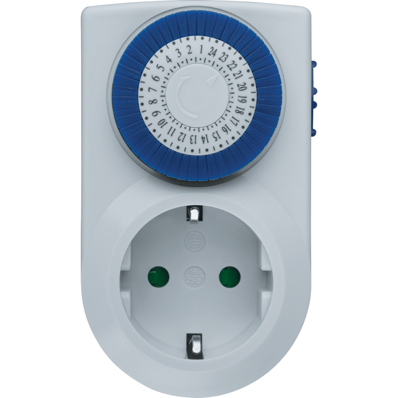 Таймер 61 557 NTR-A-S01-WH розет. электромех. Navigator 61557