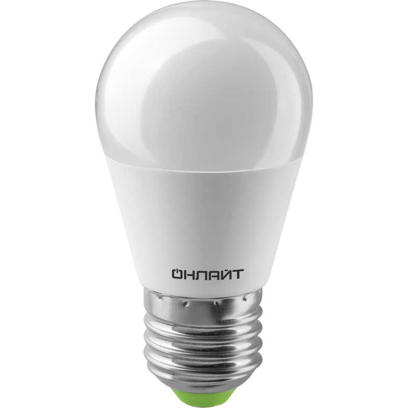 Лампа светодиодная 61 968 OLL-G45-10-230-2.7K-E27 10Вт ОНЛАЙТ 61968