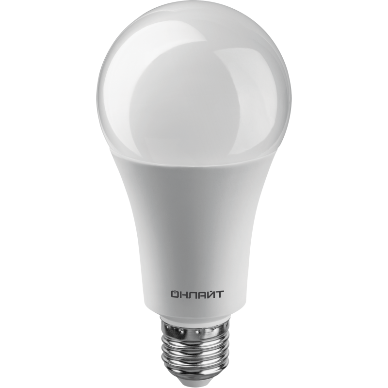 Лампа светодиодная 61 953 OLL-A60-25-230-2.7K-E27 25Вт ОНЛАЙТ 61953