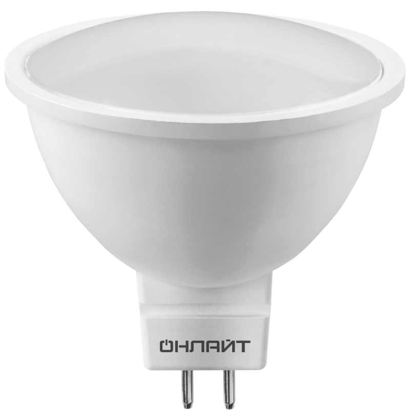 Лампа светодиодная 61 889 OLL-MR16-10-230-3K-GU5.3 10Вт ОНЛАЙТ 61889