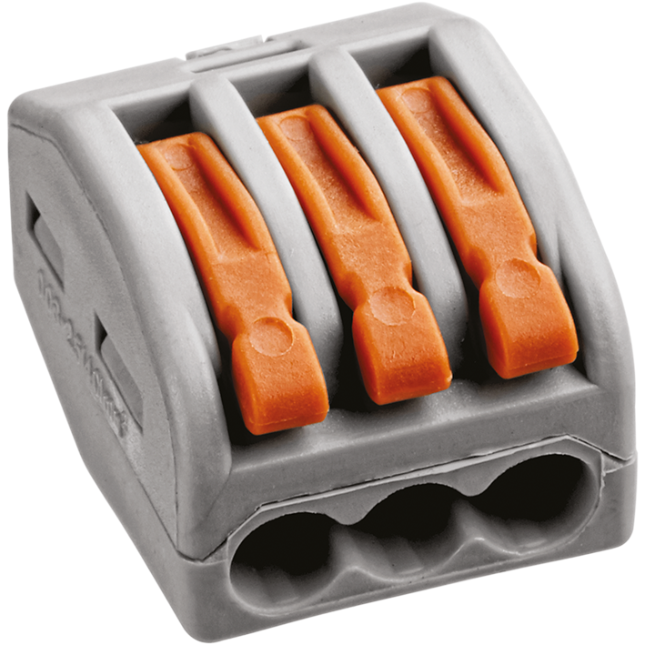 Клемма монтажная NTC-R-3 с рычагом (уп.50шт) Navigator 71290