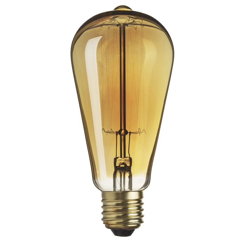 Лампа накаливания 71 957 NI-V-ST64-SC17-60-230-E27-CLG 60Вт E27 220-230В Navigator 71957