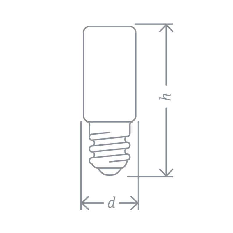 Лампа светодиодная 71 831 NLL-T26-3.5-230-3K-E14 3.5Вт цилиндр 3000К тепл. бел. E14 300лм 230В Navigator 71831
