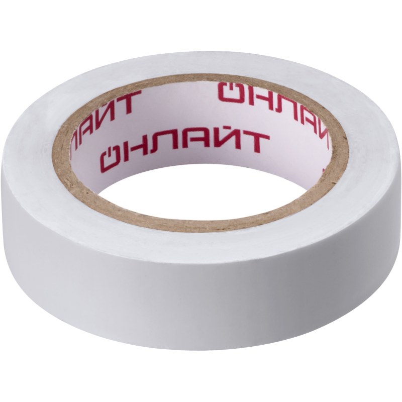 Изолента 71 673 OIT-B15-10/WH ПВХ бел. ОНЛАЙТ 71673