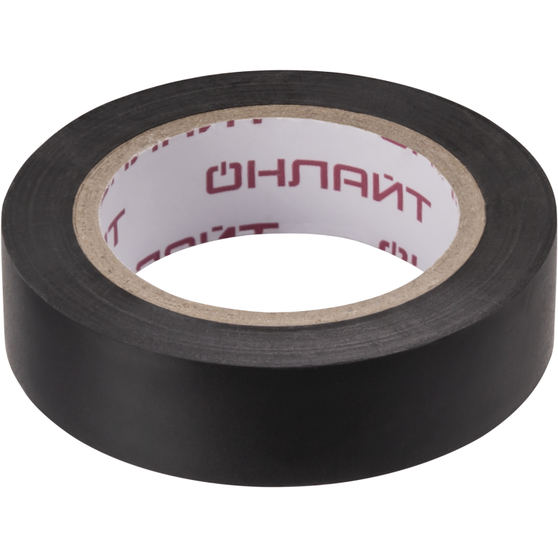 Изолента 71 674 OIT-B15-10/BL ПВХ черн. ОНЛАЙТ 71674