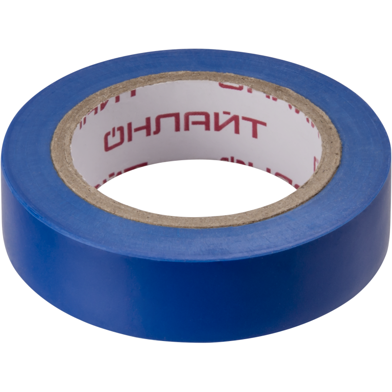 Изолента 71 675 OIT-B15-10/B ПВХ син. ОНЛАЙТ 71675