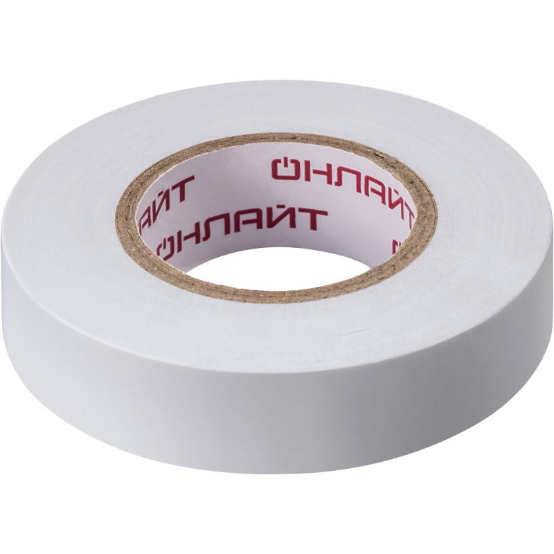 Изолента 71 676 OIT-B15-20/WH ПВХ бел. ОНЛАЙТ 71676