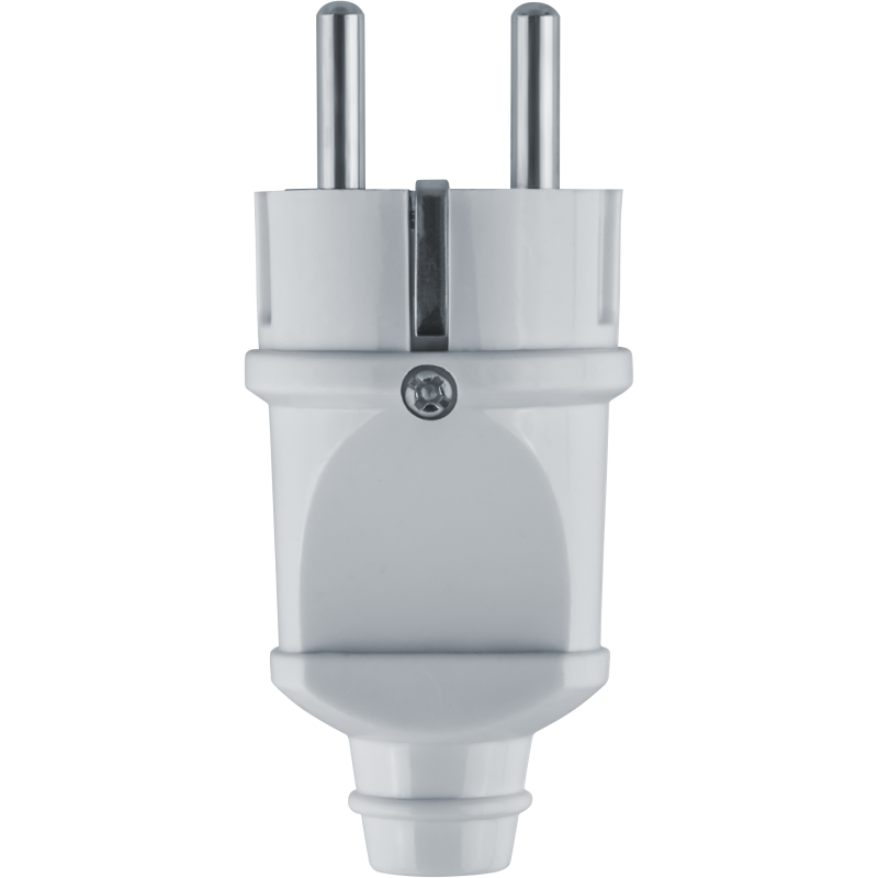 Вилка 61 359 NCA-PL02-16A-E-WH прямая с заземл. бел. Navigator 61359