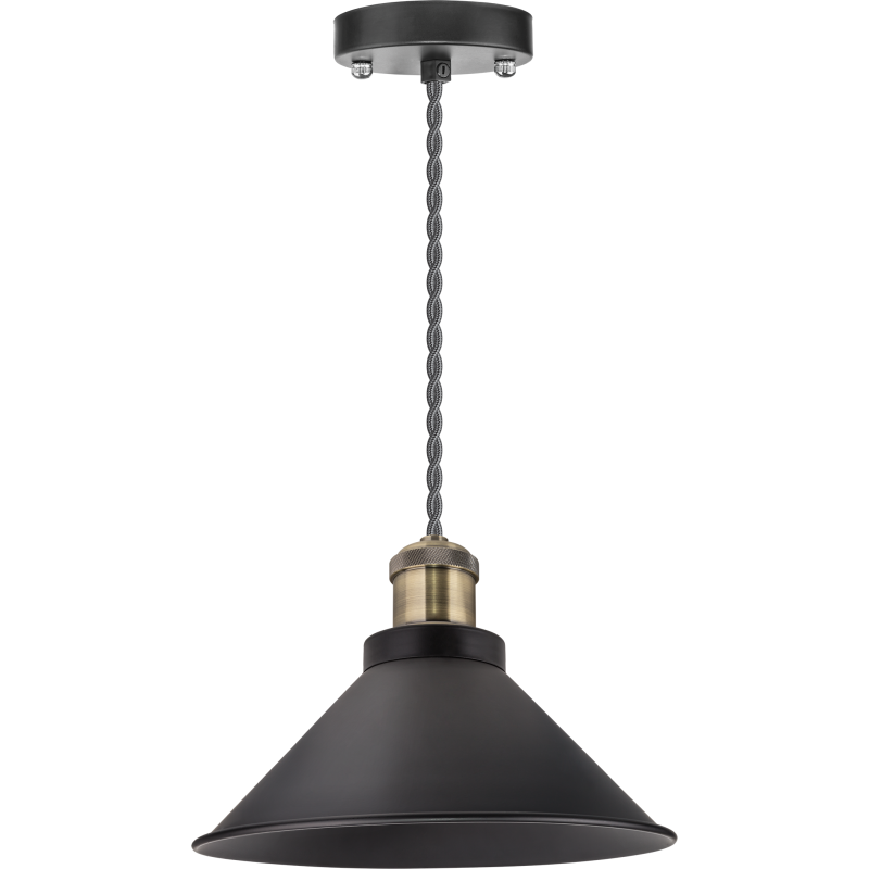 Светильник 61 536 NIL-WF02-008-E27 60Вт 1.5м метал. черн./бронза Navigator 61536