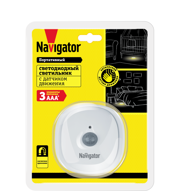 Светильник 71 712 NPL-02-3AAA-4K-LED-PIRML Navigator 71712