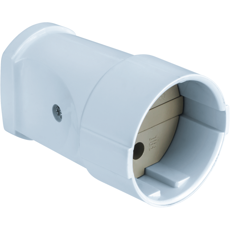 Розетка 61 716 NCA-SK01-10A-X-WH переносная без заземл. бел. Navigator 61716