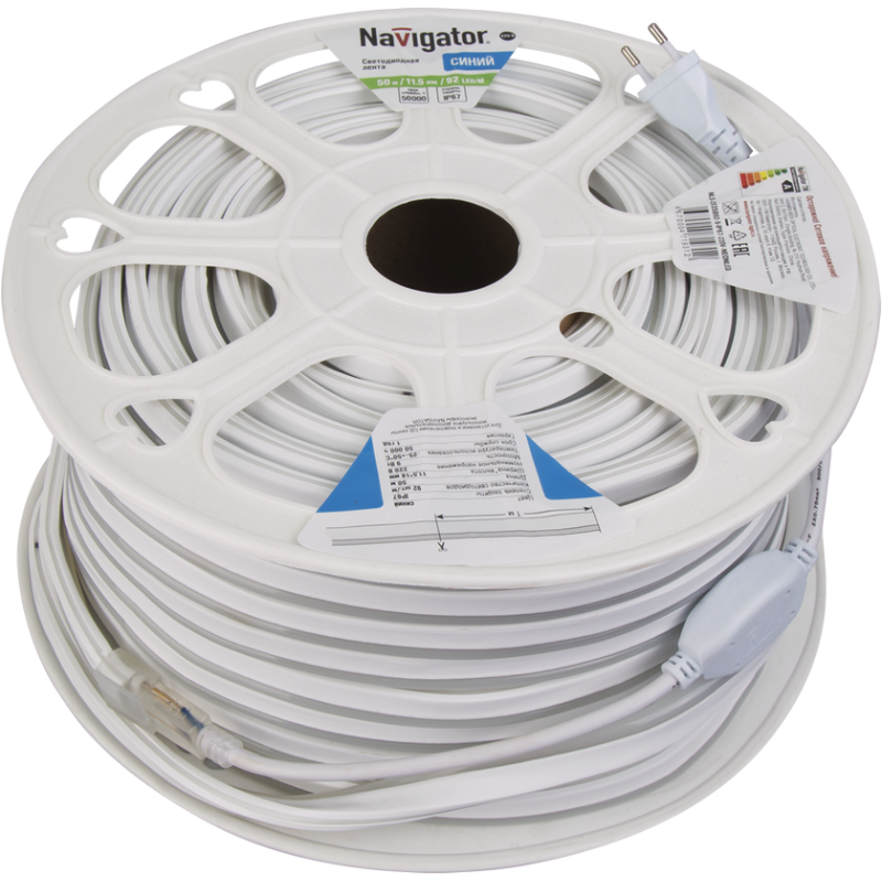 Лента светодиодная 71 931 NLS-2835B92-9-IP67-220V-NEONLED R20 (уп.20м) Navigator 71931