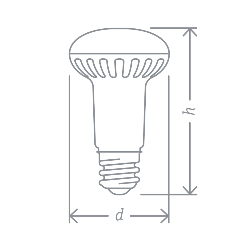 Лампа светодиодная 94 138 NLL-R63-8-230-4K-E27 8Вт 4000К бел. E27 680лм 220-240В Navigator 94138