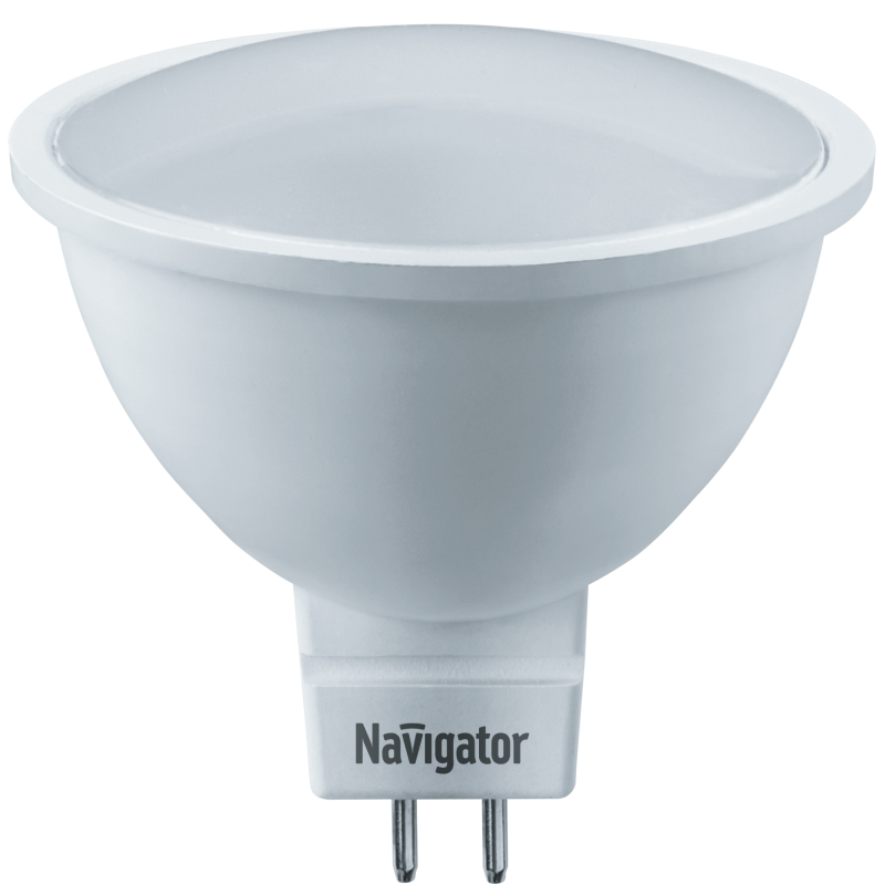 Лампа светодиодная 94 262 NLL-MR16-5-12-3K-GU5.3 5Вт 3000К тепл. бел. GU5.3 360лм 12В Navigator 94262