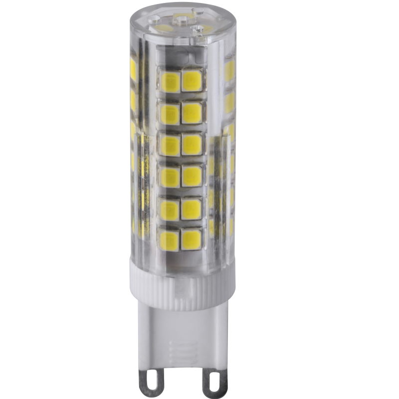 Лампа светодиодная LED 6вт 230в G9 тепло-белый капсульная (71268 NLL-P-G9)