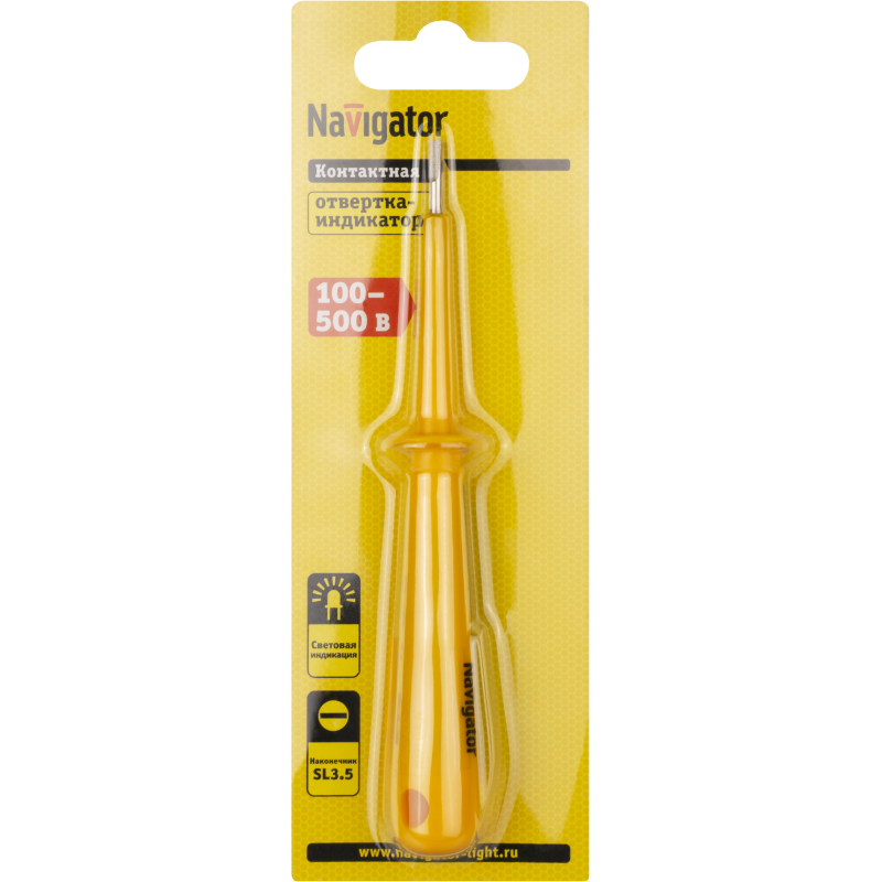 Отвертка индикаторная Navigator 82 349 NHT-Оti01-150 (150мм) Navigator 82349