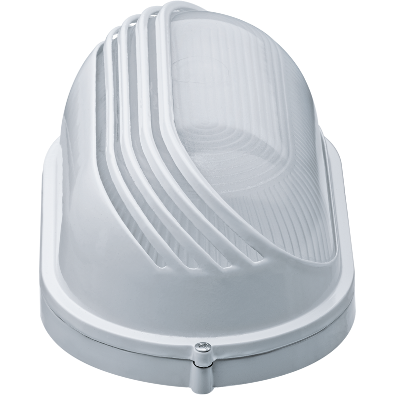 Светильник ЛОН 94 818 NBL-O3-100-E27/WH 1х100Вт E27 IP54 (аналог НПБ 1207 бел. овал ресн. 100Вт) Navigator 94818