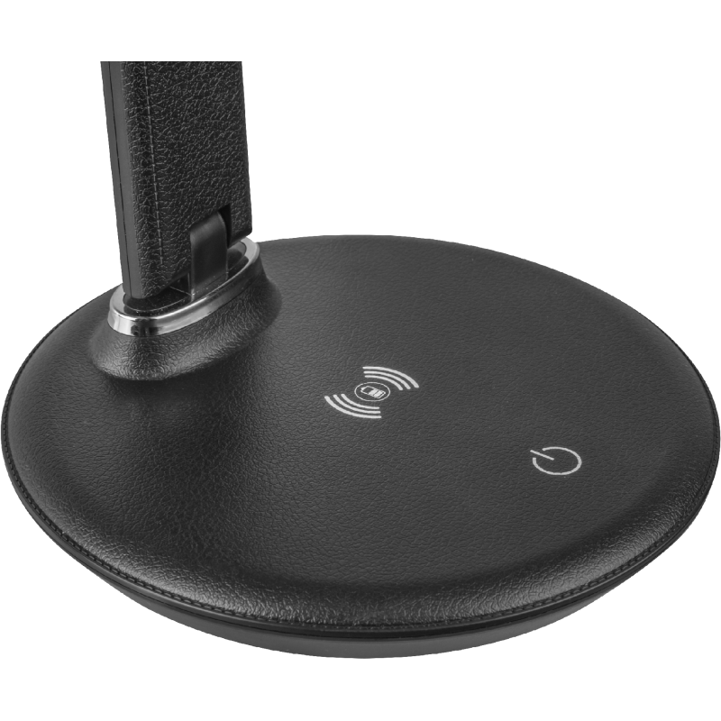 Светильник светодиодный 80 322 NDF-D044-8W-MK-BL-LED 8Вт 2700/4000/6000К 300лм настольный сенсор USB ЖК дисплей (дата/время/будильник/температура) на основании черн. Navigator 80322