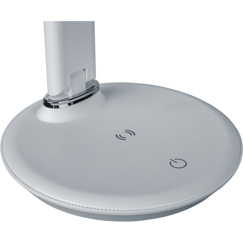 Светильник светодиодный 80 683 NDF-D044-8W-MK-WH-LED 8Вт 2700/4000/6000К 300лм настольный сенсор USB ЖК дисплей (дата/время/будильник/температура) на основании бел. Navigator 80683