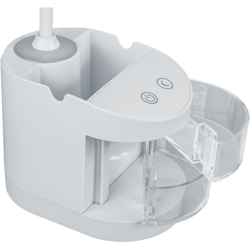 Светильник светодиодный 93 159 NDF-D036-5W-4K-WH-LED 5Вт 4000К 240лм настольный сенсор USB с подставкой для канц. на основании бел. Navigator 93159