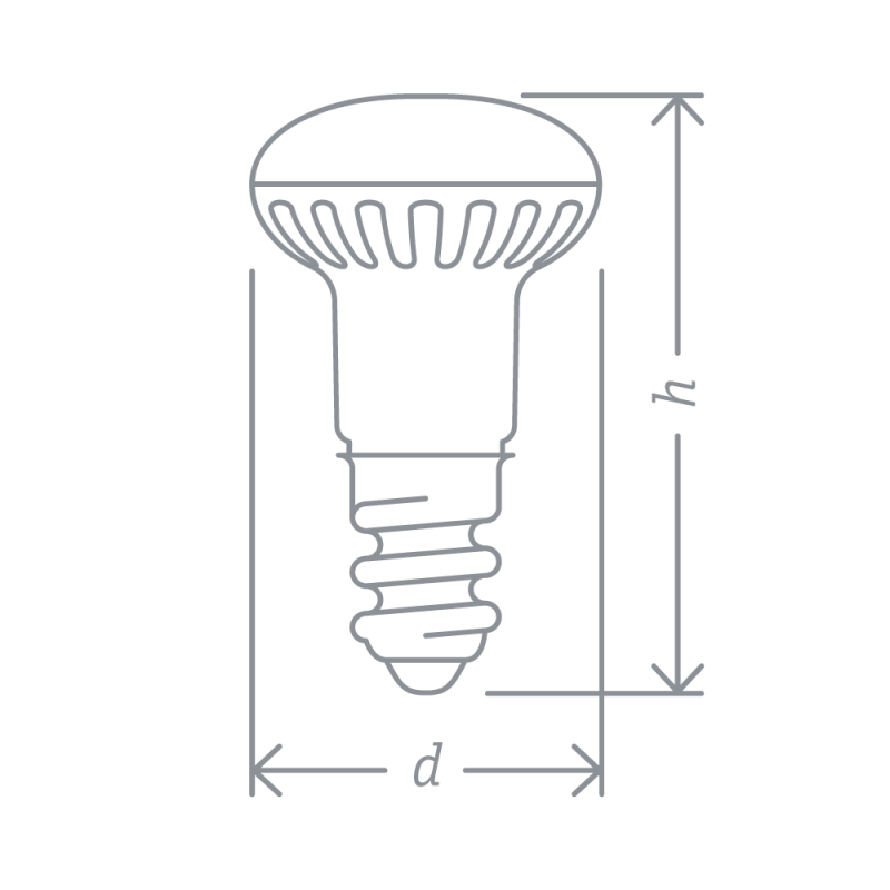 Лампа светодиодная 94 261 NLL-R39-2.5-230-2.7K-E14 2.5Вт 2700К тепл. бел. E14 175лм 170-260В Navigator 94261