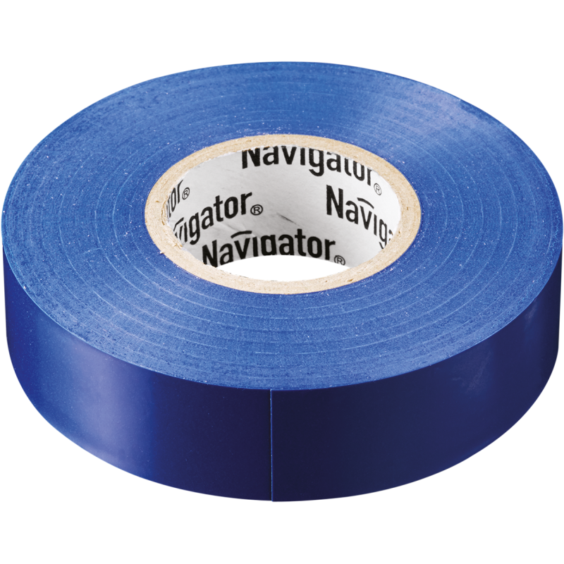 Изолента ПВХ 19мм (рул.20м) син. NIT-A19-20/B Navigator 71114