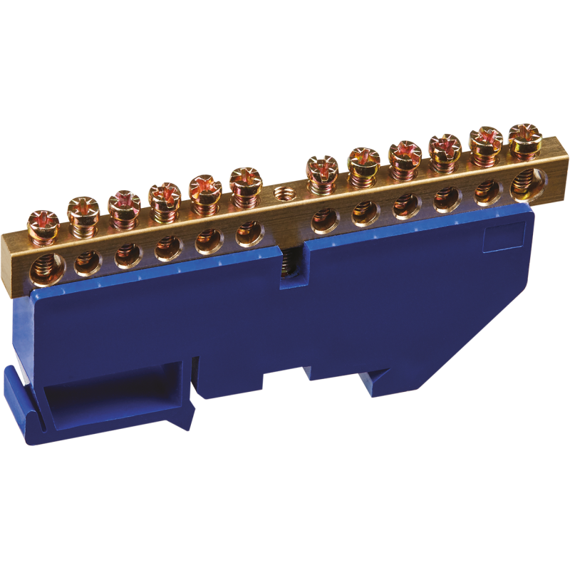 Шина нулевая на DIN-изол. 6х9-12 Navigator 71155