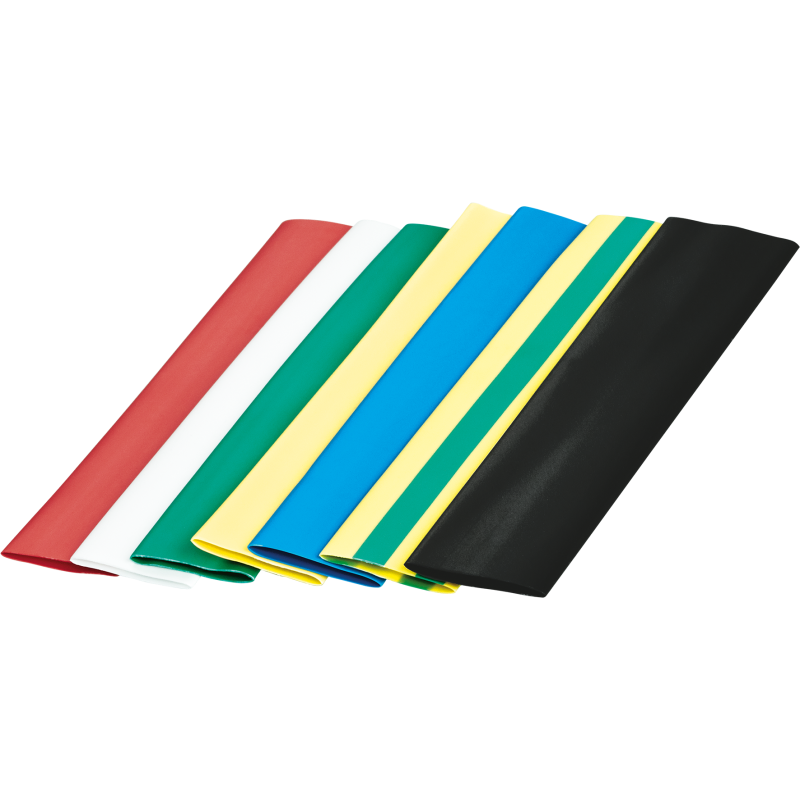 Набор трубок термоусадочных среднестен. NST-6/3-10-21 10ммх21шт 6/3 разноцвет. Navigator 71118