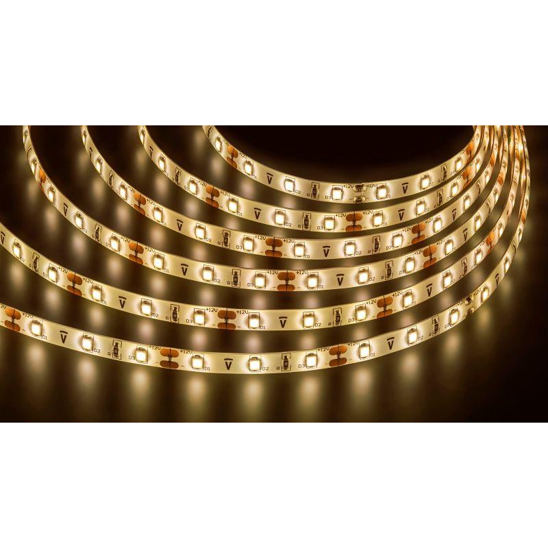 Лента светодиодная 71 403 NLS-3528WW60-4.8 IP65 12B R5 4.8Вт/м (уп.5м) Navigator 71403