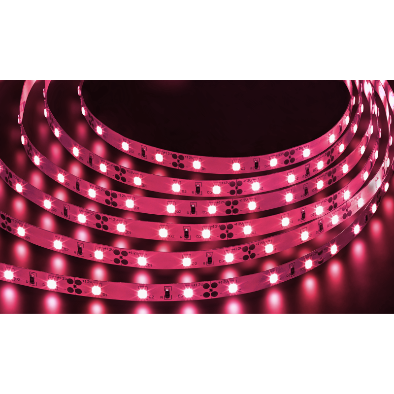 Лента светодиодная 71 437 NLS-3528R60-4.8-IP20-12В-Pro R5 4.8Вт/м (уп.5м) Navigator 71437