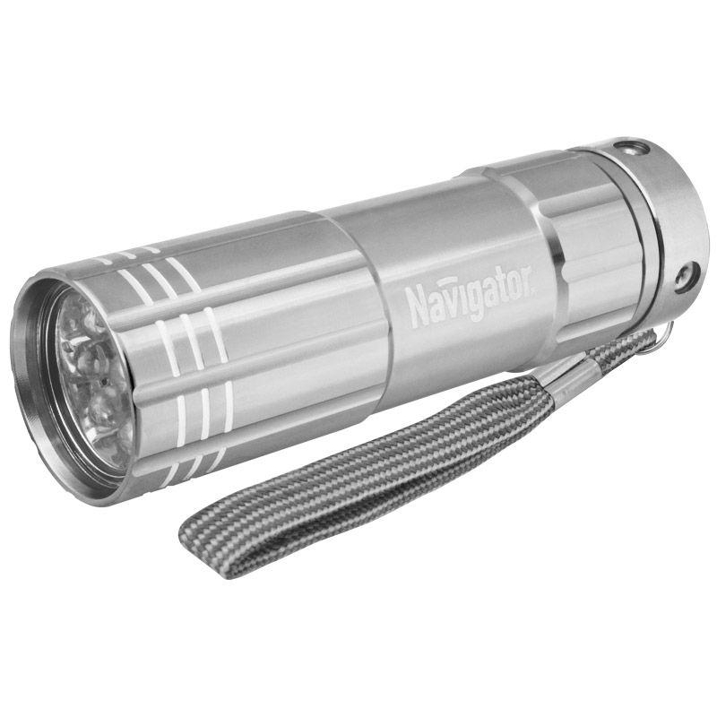 Фонарь 94 928 NPT-CM07-3АAA 9LED алюм. блист. Navigator 94928